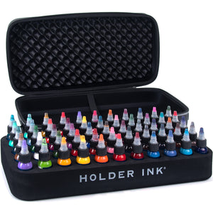 Tattoo Ink Travel Case | Size 1 oz | Capacity Up To 55